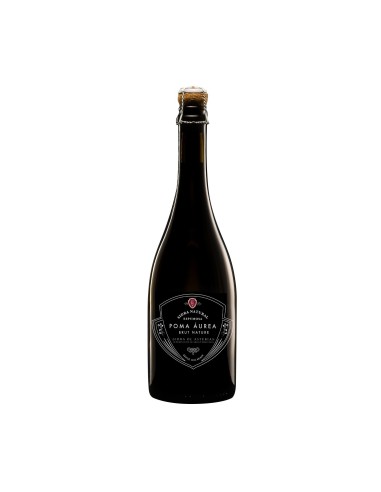 SIDRA BRUT NATURE POMA AUREA D.O.P.-ESTUCHE 1 botella